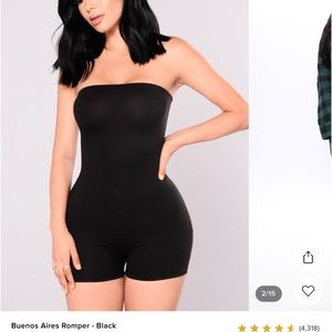FashionNOVA Buenos Aires Romper - size XS